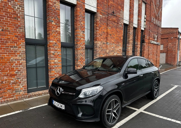 Mercedes-Benz GLE cena 195900 przebieg: 143000, rok produkcji 2017 z Jędrzejów małe 352